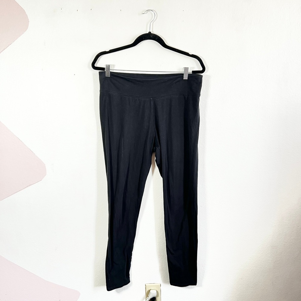 Aerie Black Leggings Athleisure Minimalist Casual Sz XL